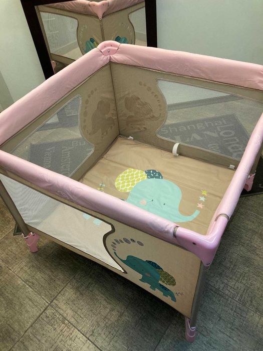 Нова цена 50лв! Бебешка сгъваема кошара. Като нова.