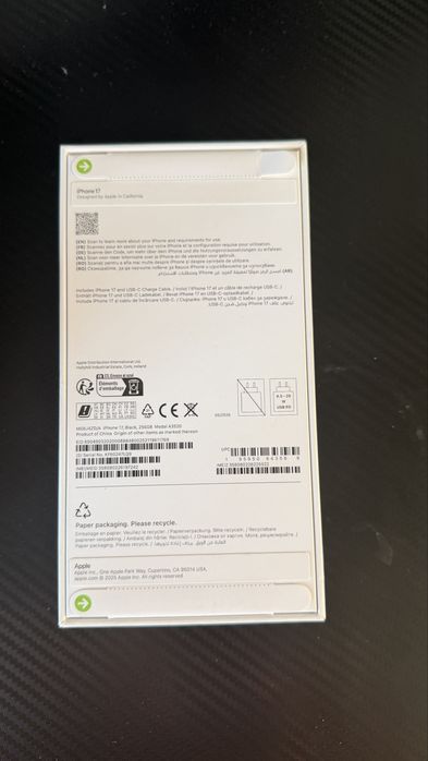iphone 17 256gb dark
