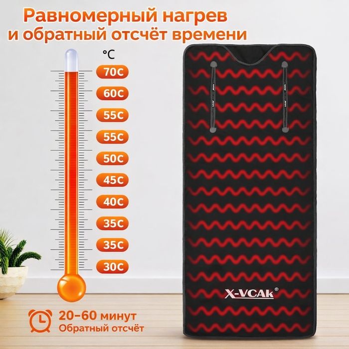 Портативное инфракрасное сауна-одеяло для дома
