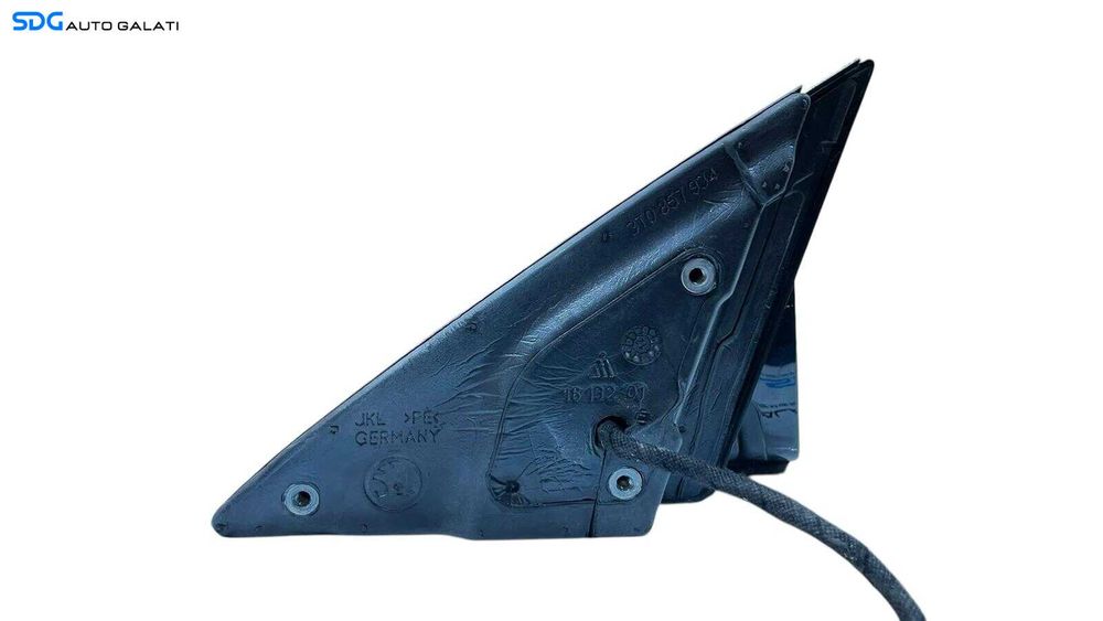 Oglinda Electrica Dreapta Skoda Superb 2 2008 - 2015 Culoare Negru Lucios Cod 3T0 857 934 [L5721]
