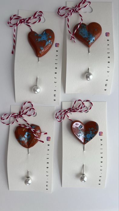 Brose martisor handmade