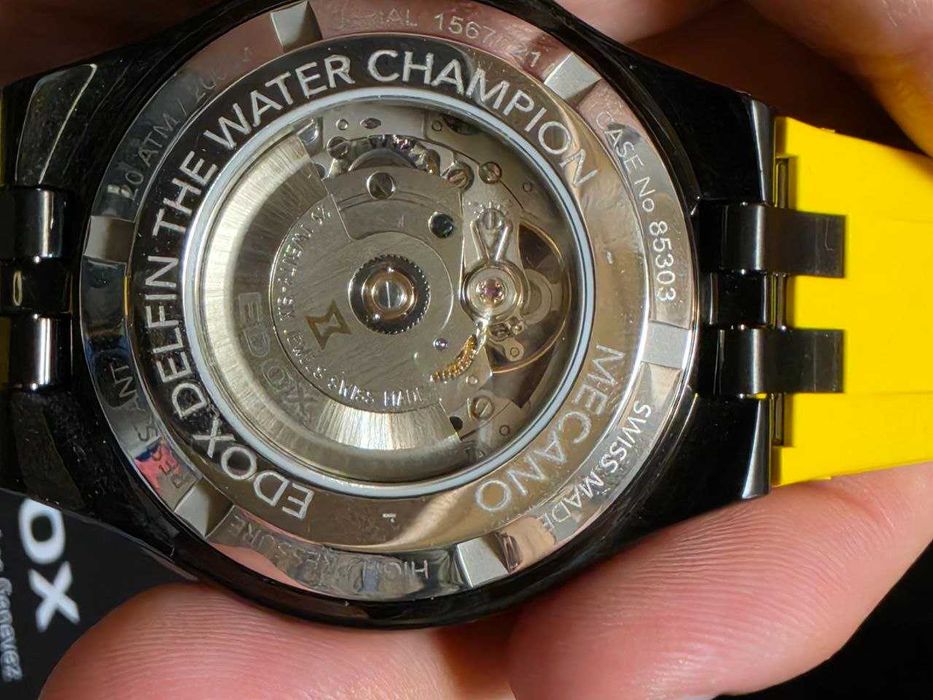 "НОВ"Часовник EDOX DELFIN MECANO !
