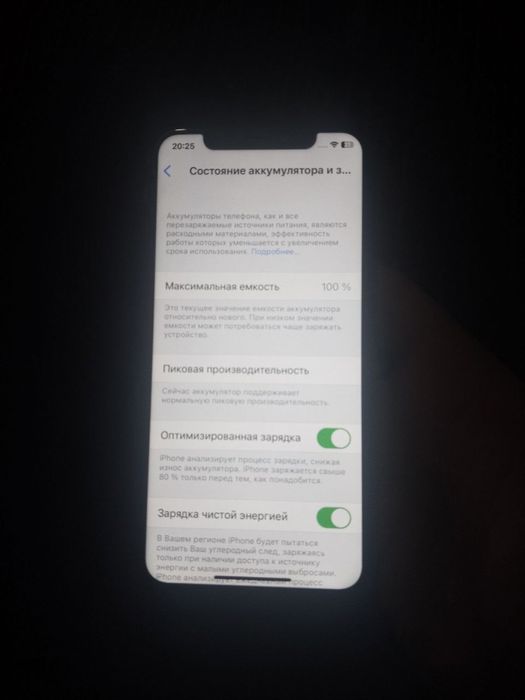 Iphone x holati yaxshi