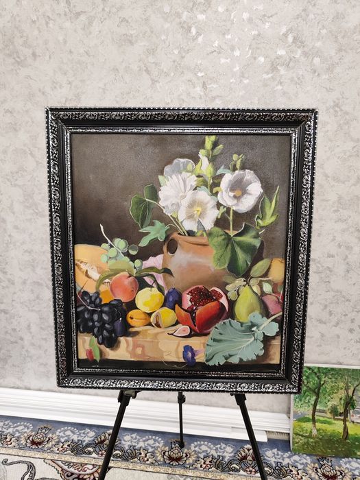 Картина с маслом ручной работы