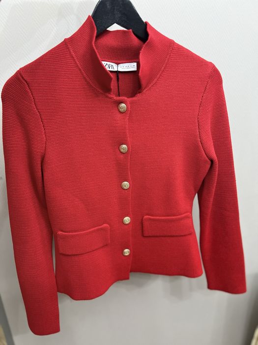 Кардиган Zara красный