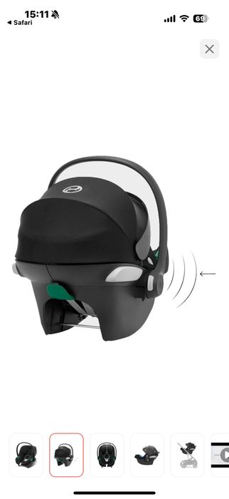 Продаю автолюльку Cybex Aton B2 i-Size 0+