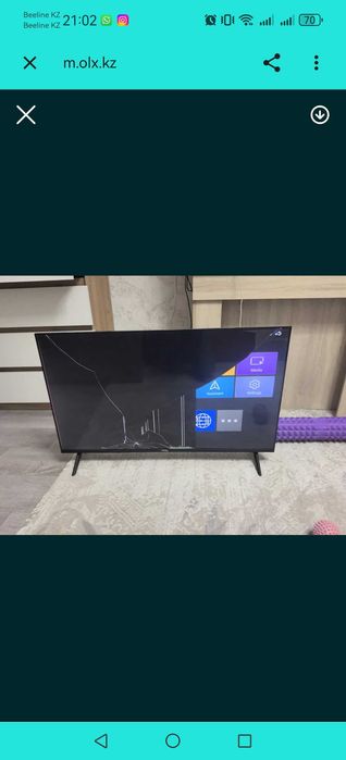 Продам телевизор 44 дюйма