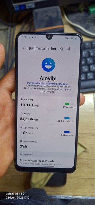SAMSUNG A22 4g holat yaxshi kelishamiz