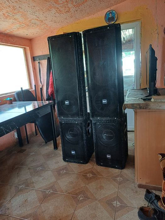 .subwoofere și sateliți pe 12 inch rcf fbt dynacord