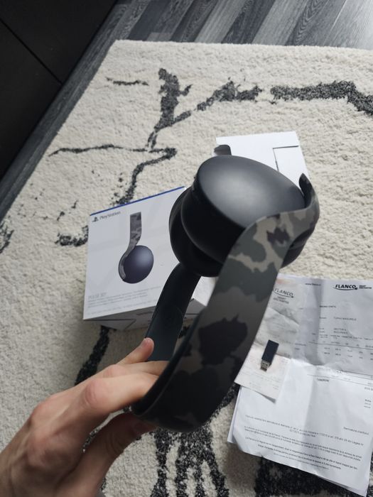 Casti sony Pulse 3D in garantie