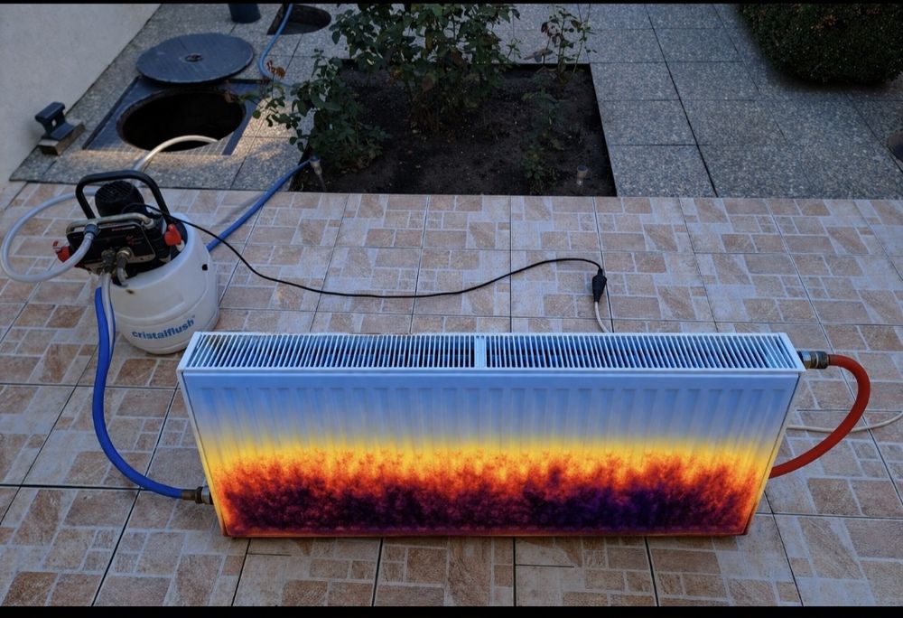 Spalare curatare calorifere