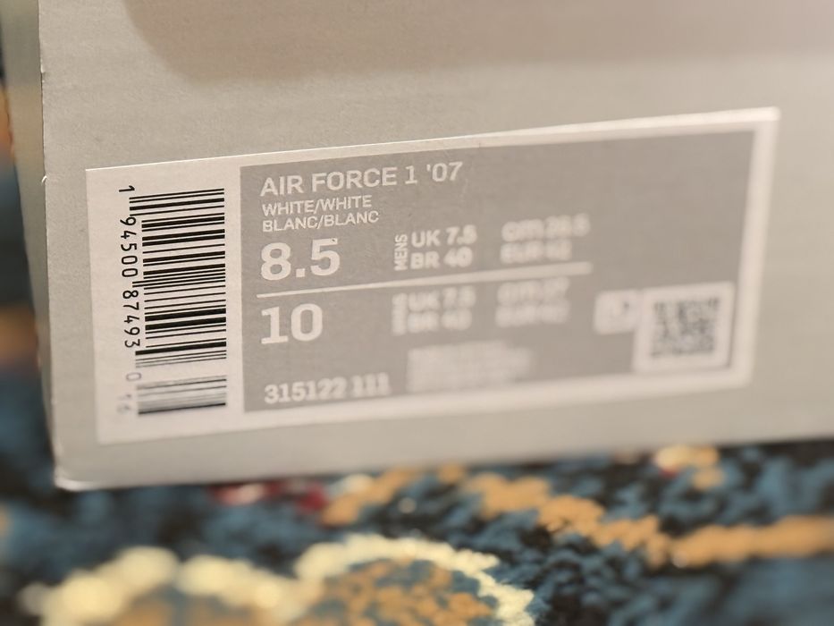 nike air force 1 albi 40-43