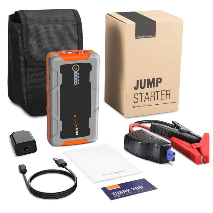 JUMP STARTER SUAOKI EPOWER 92 1200A Стартер за кола