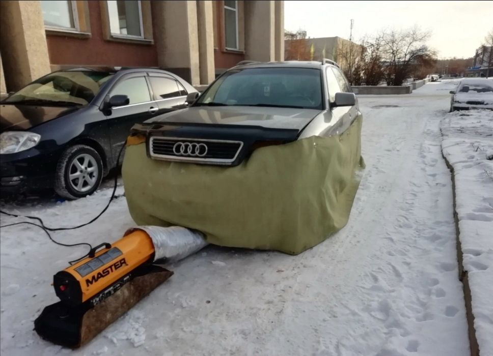 Отогрев авто фур, камаз