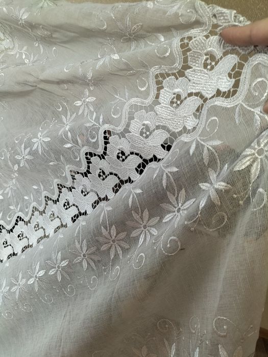 Продам тюль бу, ширина 2,5 м