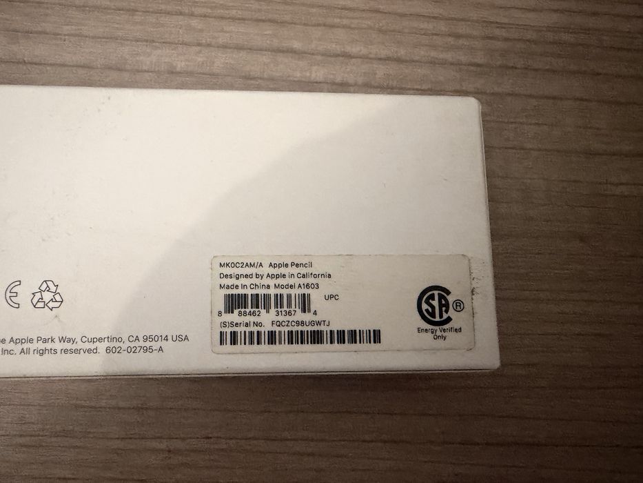 Стилус Apple Model A1603