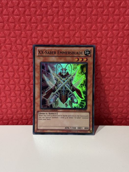 Yu-Gi-Oh XX-Saber Emmersblade Holo / Limited Edition