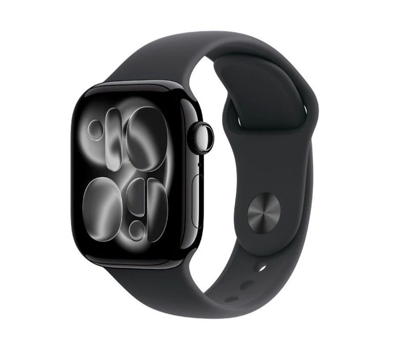 Apple watch 11 siries 46mm eng oxirgi model. Rangi qora.