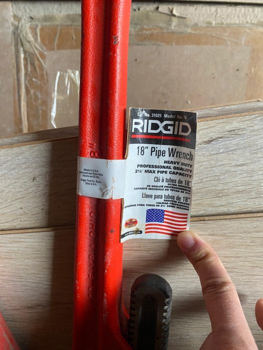 Трубный ключ Ridgid 18