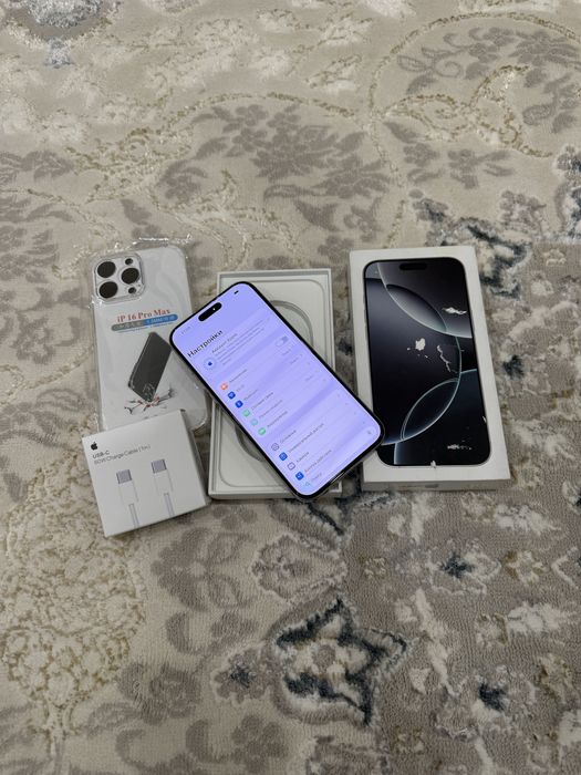 Iphone 16 Pro Max Айфон 16 Про Макс 91 % АКБ ВСЕ РОДНОЕ