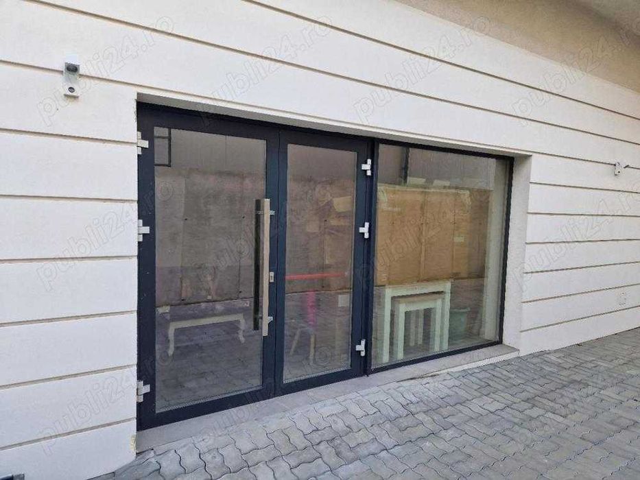 Spațiu comercial premium PIERA – 150 mp | H=4.3 m | 7 parcări | ideal clinică / showroom / cafenea