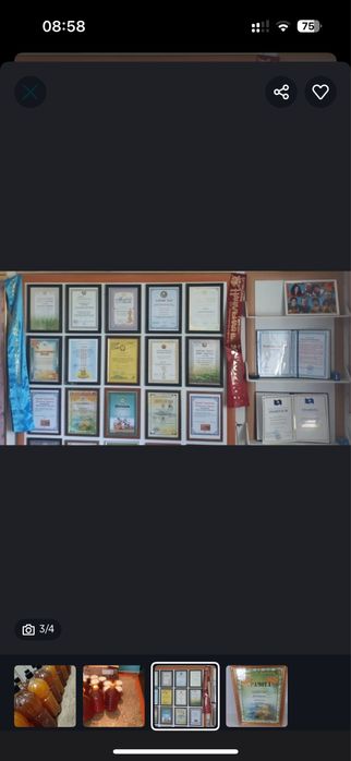 Мёд горное разнотравие