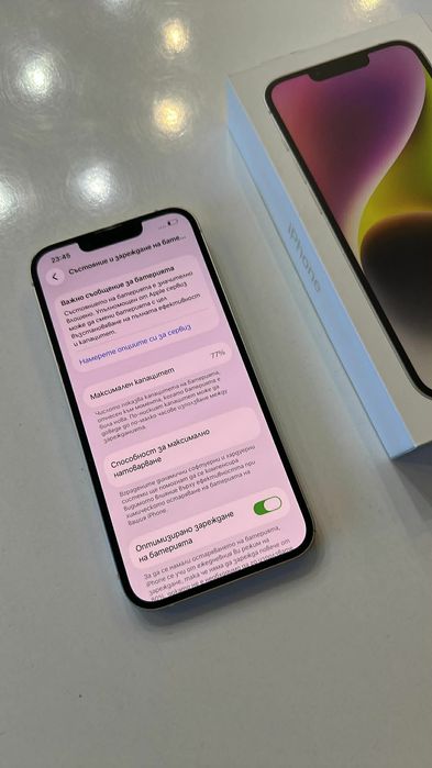 Iphone 14ka    почти нов без една забележка лично предаване !