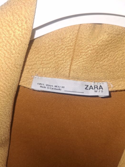 Pardesiu zara mărimea L galben ocru