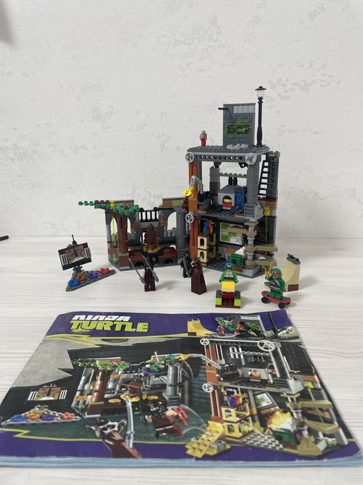 LEGO лего конструктор Черепашки ниндзя 79103