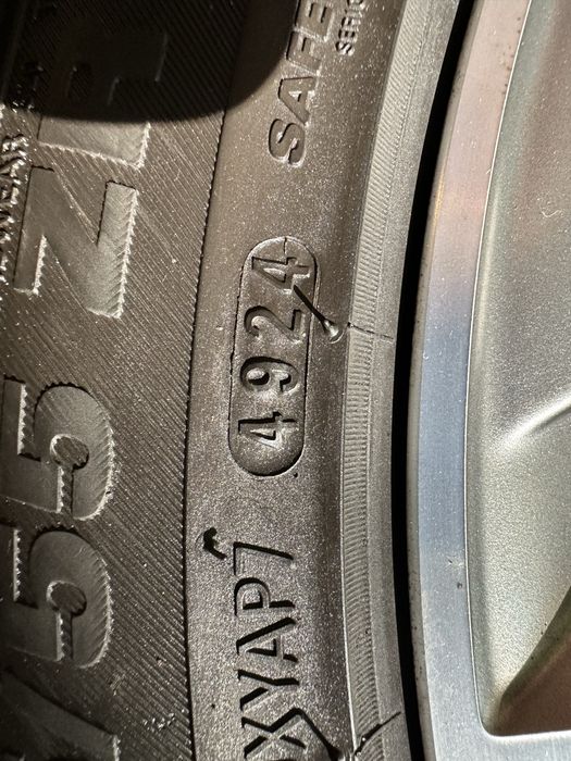 Jante aliaj 17” OE Skoda + anvelope vara Kumho Ecsta 205/55 R17
