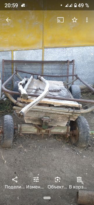 Продам телегу для лошади