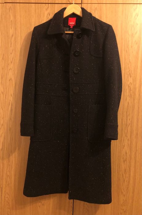 Palton lung de dama Esprit din lana, marime S