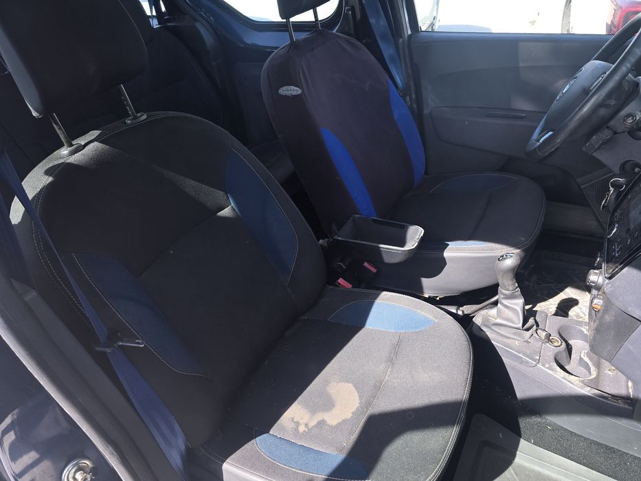Scaune dacia dokker Lodgy cu incalzire , inserti albastre set