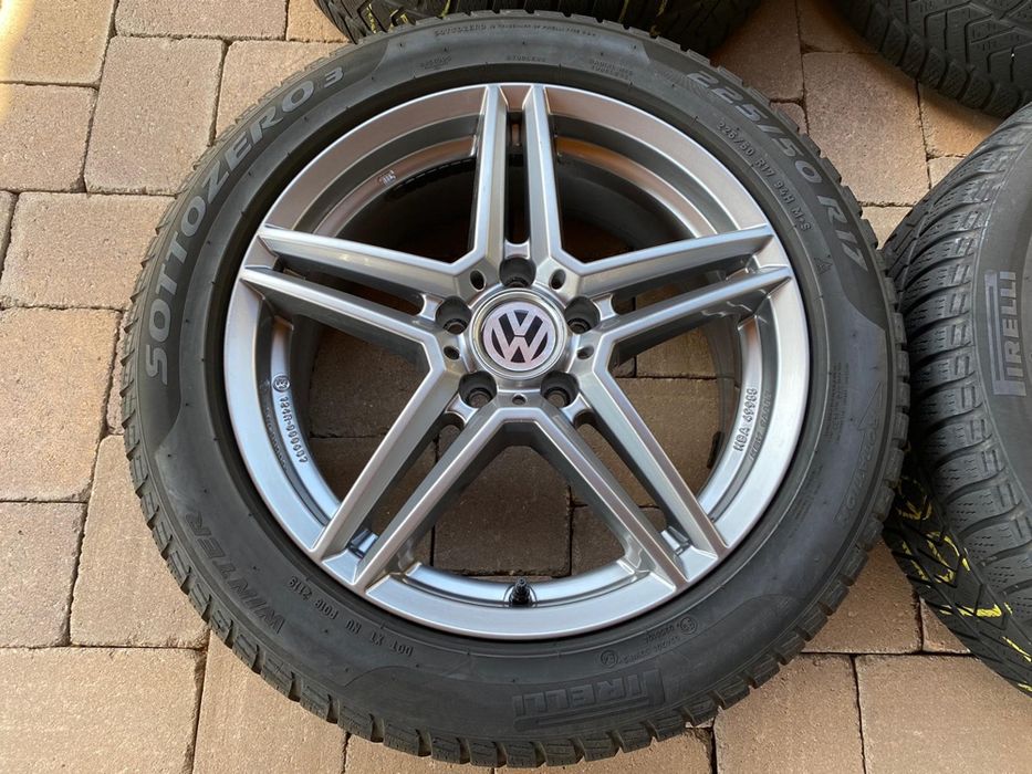 Jante 17 VW Audi Skoda Seat 5x112 Pirelli 225/50/17 M+S
