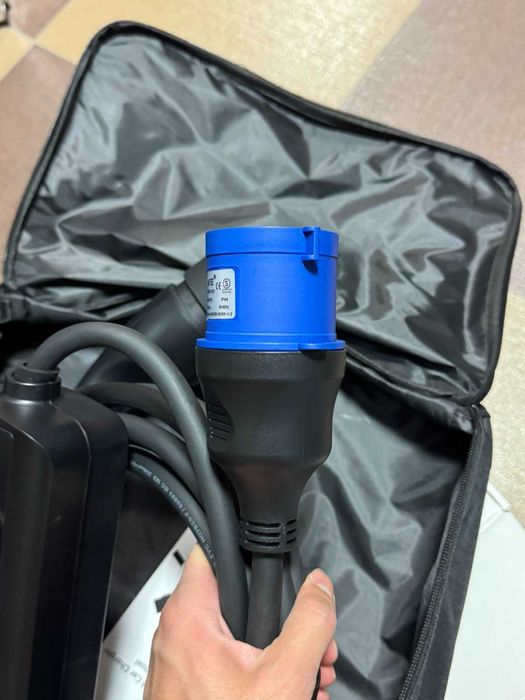 7 кВт Преносимо Зарядно Зарядна Станция Електромобил Зареждачка 32А 5М