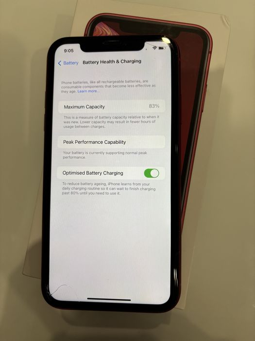 Iphone XR, 64GB, Red