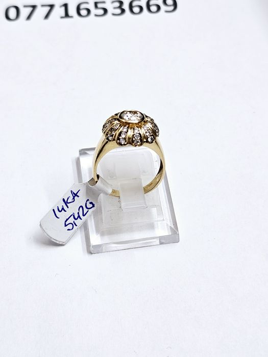 Vand inel dama din aur 14 k 5.42 g cod 414