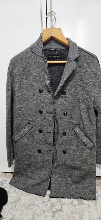 Zara щерсть пальто