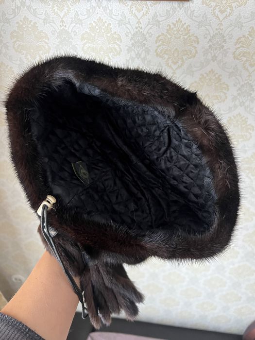 Продам шапку норковую