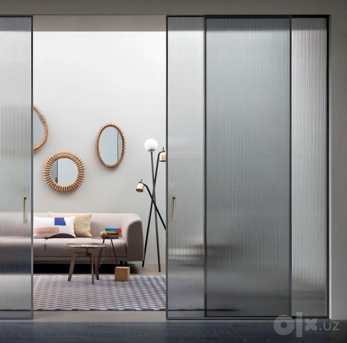 Стеклянные раздвижные системы | Двери купе Surma Loft Eshik