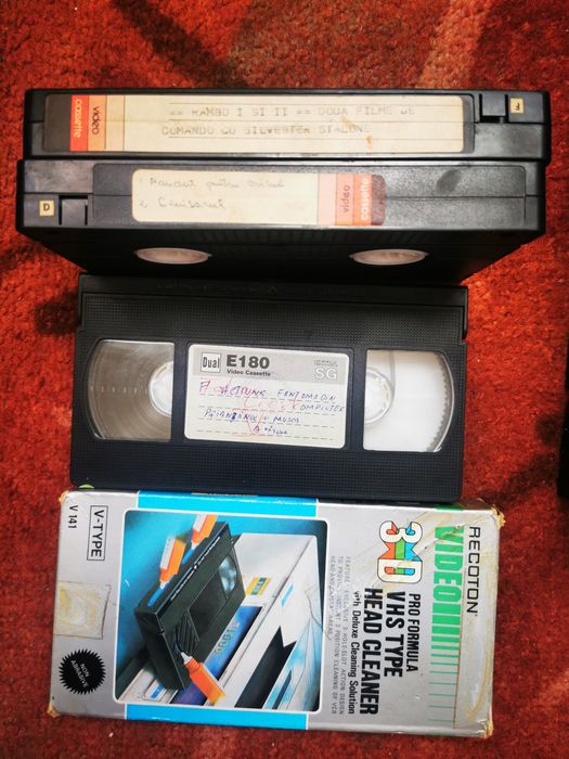 Filme dublate Filme Vhs Rambo 1 2 3