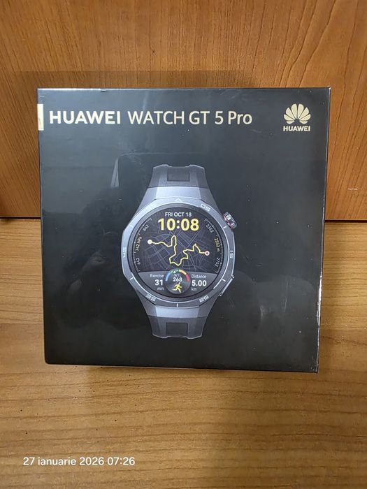 Huawei Watch GT5 Pro, sigilat,  factura, garantie
