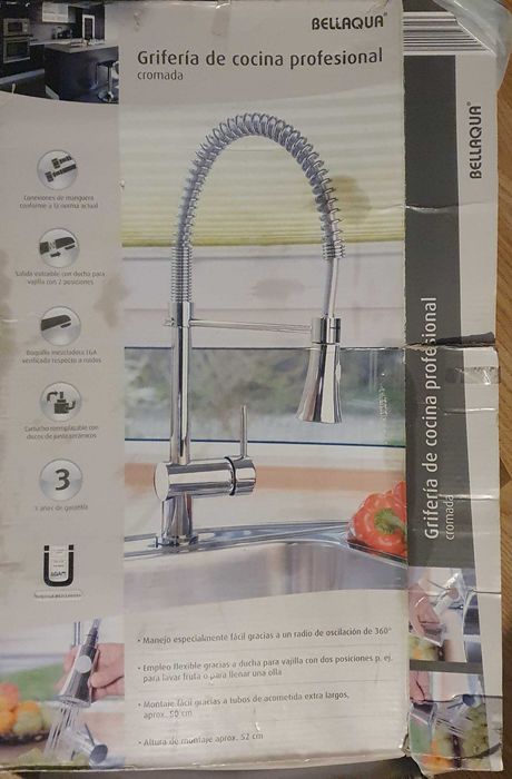 Baterie bucatarie Bellaqua, profesionala , croMat