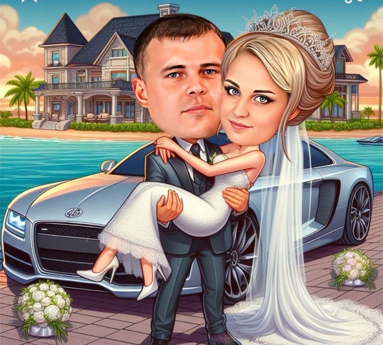 Карикатури за всеки повод. Подаръчна карикатирура