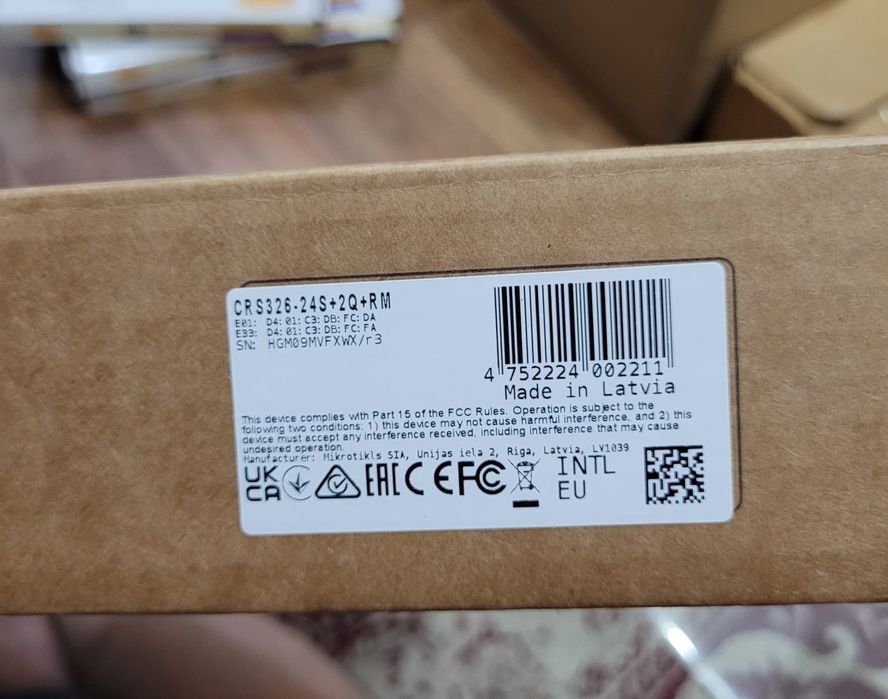 mikrotik crs326 24s 2q rm