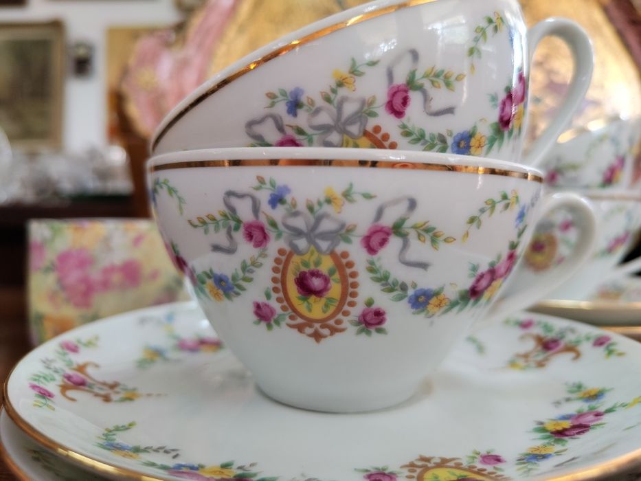 4 бр. порцеланови сетовеThun Czechoslovakia