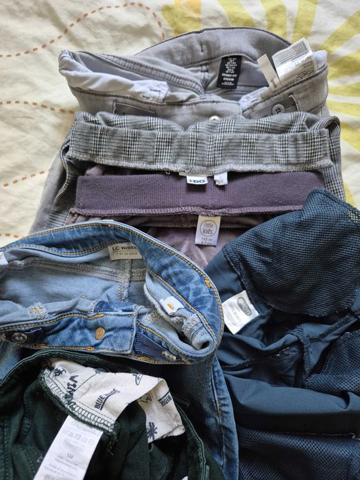 Lot pantaloni copii nr. 122-128, 6-8 ani