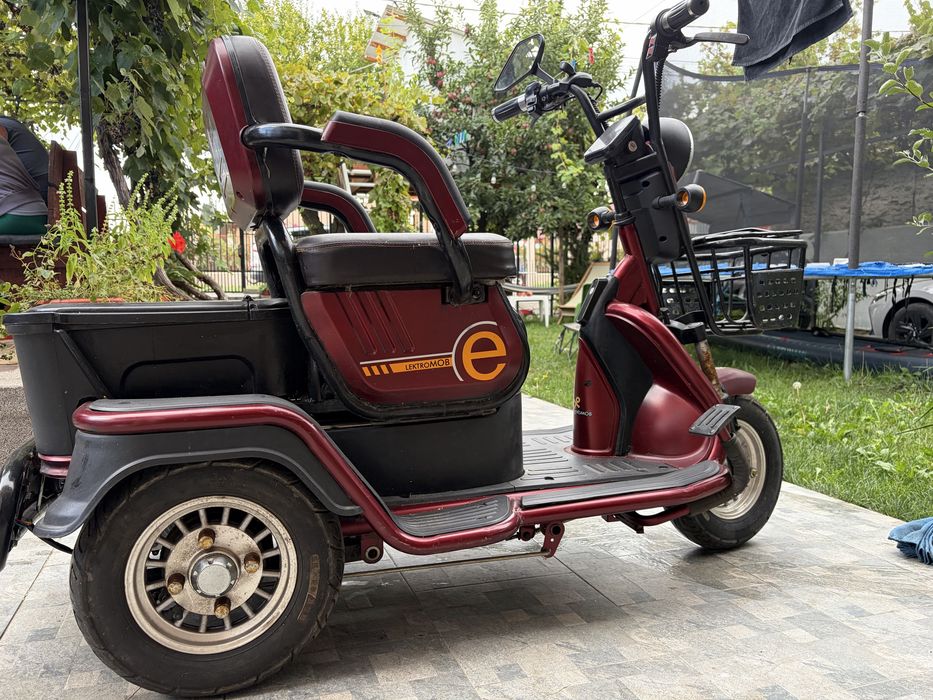 Vând Triciclu Electric Elektromob – Stare Foarte Bună / Ideal Seniori