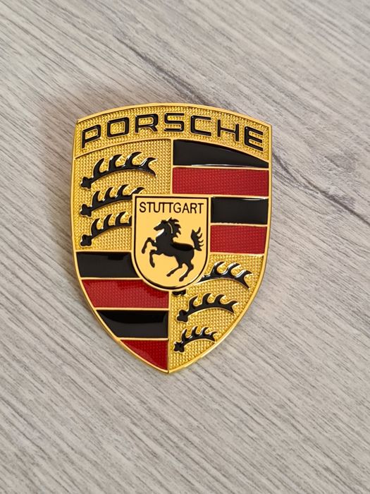 Emblema-Sigla-Logo-Capota-Porsche-Neagra-Cayenne-Panamera-Macan