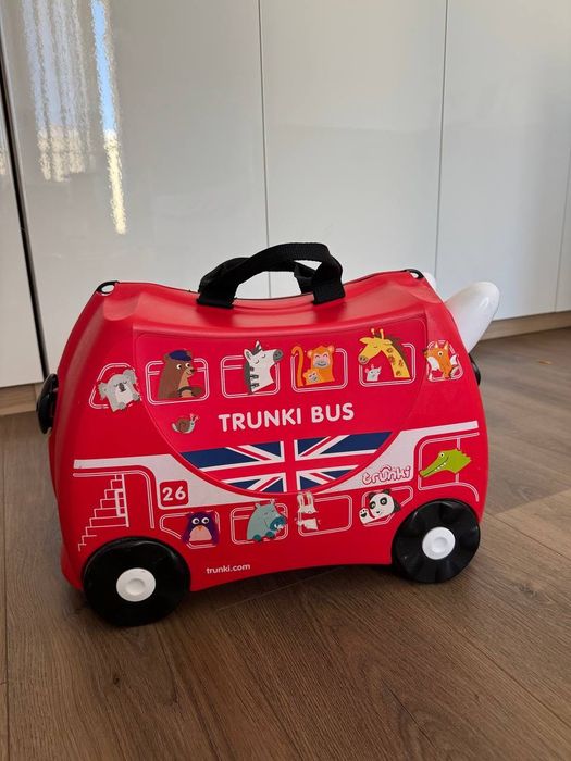 Valiză pentru copii TRUNKI BUS LONDON